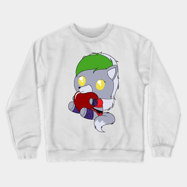 baby fnaf security breach roxanne Crewneck Sweatshirt by LillyTheChibi